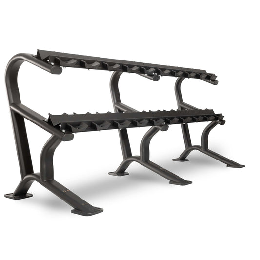 Commercial Dumbbell Rack with 10 or 15 Pair Option - Grit Grind Strength