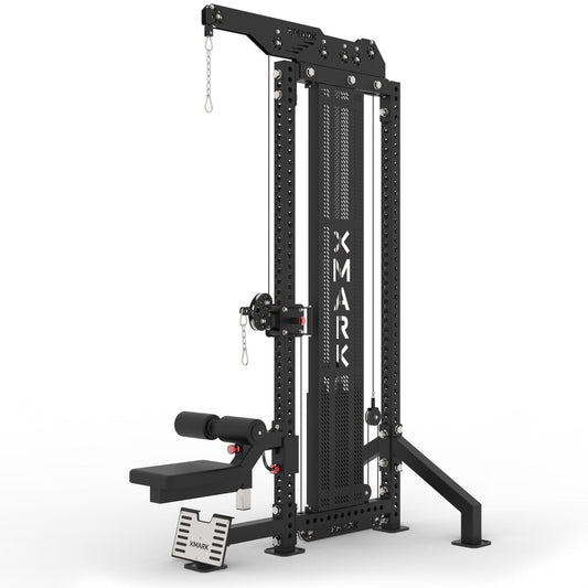 Commercial Lat Pulldown and Low Row Single Stack Functional Trainer - Grit Grind Strength