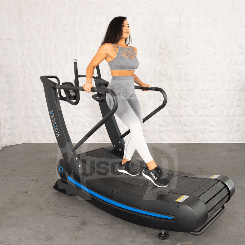 Commercial Self Powered Curve Treadmill - Muscle D Fitness - Standalone - Grit Grind Strength
