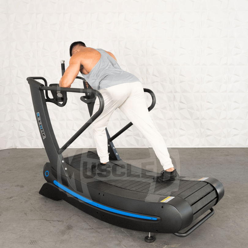 Commercial Self Powered Curve Treadmill - Muscle D Fitness - Standalone - Grit Grind Strength