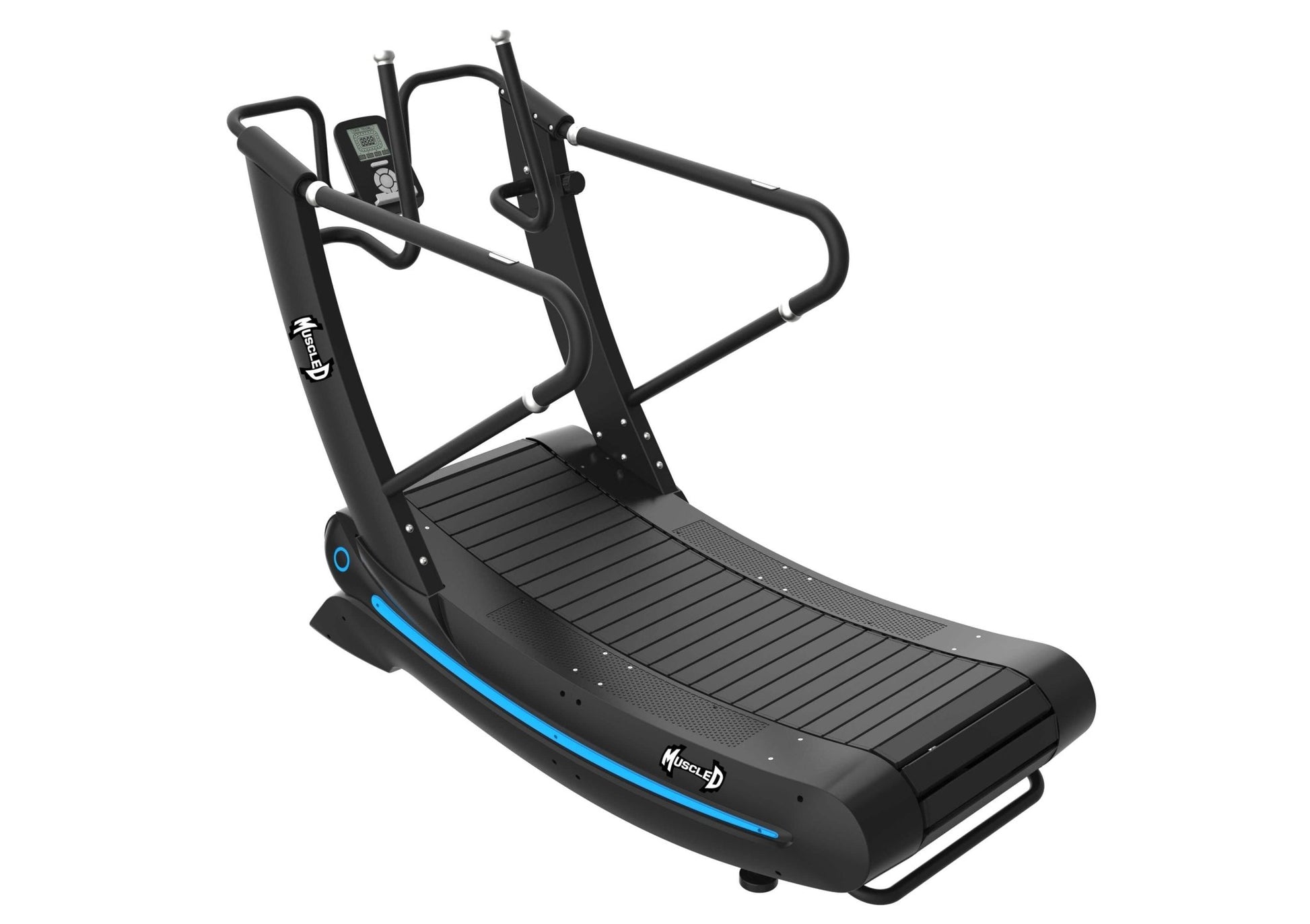Commercial Self Powered Curve Treadmill - Muscle D Fitness - Standalone - Grit Grind Strength