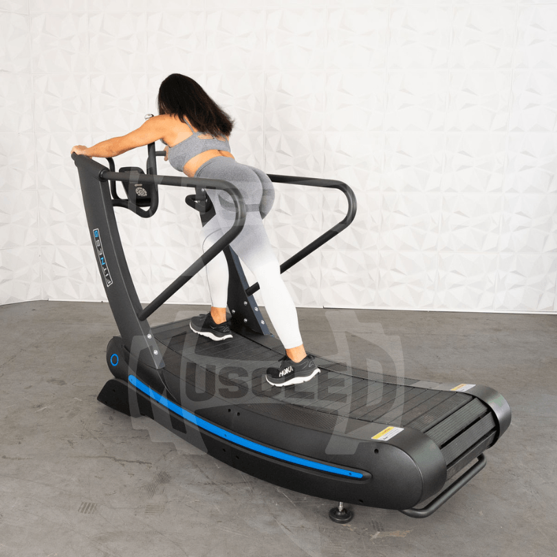 Commercial Self Powered Curve Treadmill - Muscle D Fitness - Standalone - Grit Grind Strength