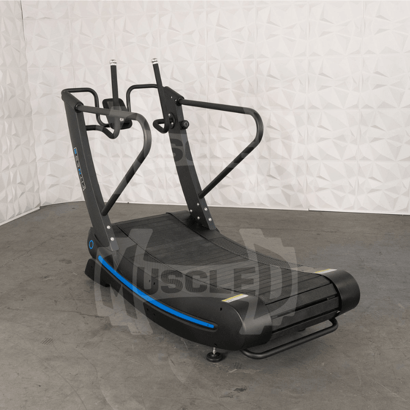 Commercial Self Powered Curve Treadmill - Muscle D Fitness - Standalone - Grit Grind Strength