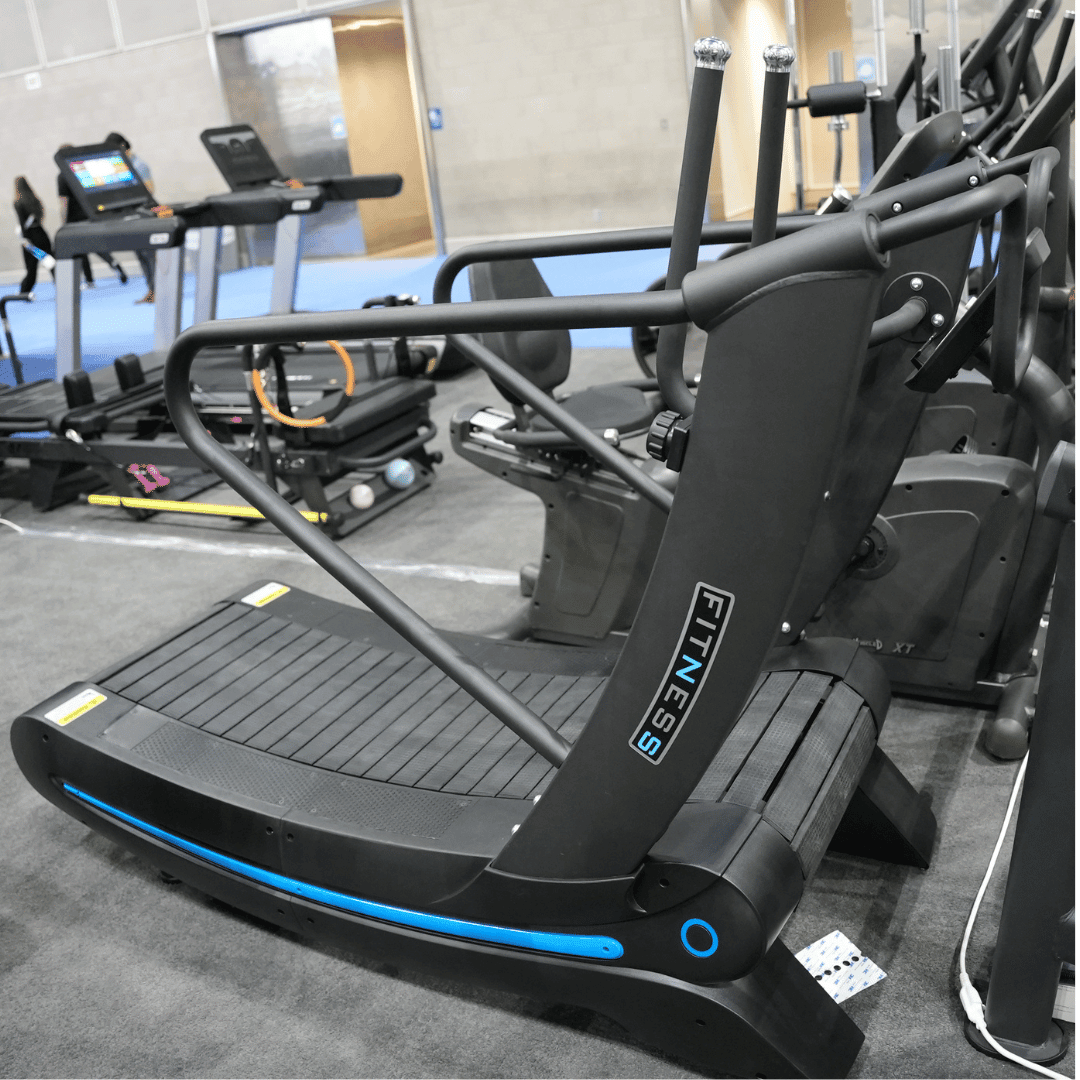 Commercial Self Powered Curve Treadmill - Muscle D Fitness - Standalone - Grit Grind Strength