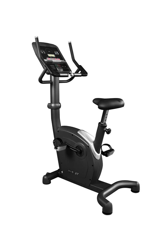 Commercial Upright Bike - LED Screen - Muscle D Fitness - Adjustable Seat - Standalone - Grit Grind Strength