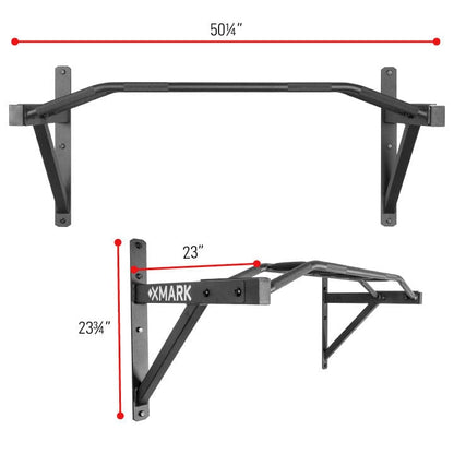 Commercial Wall Mounted Multi Grip Pull Up Bar Ranked 1 Men’s Health - Grit Grind Strength