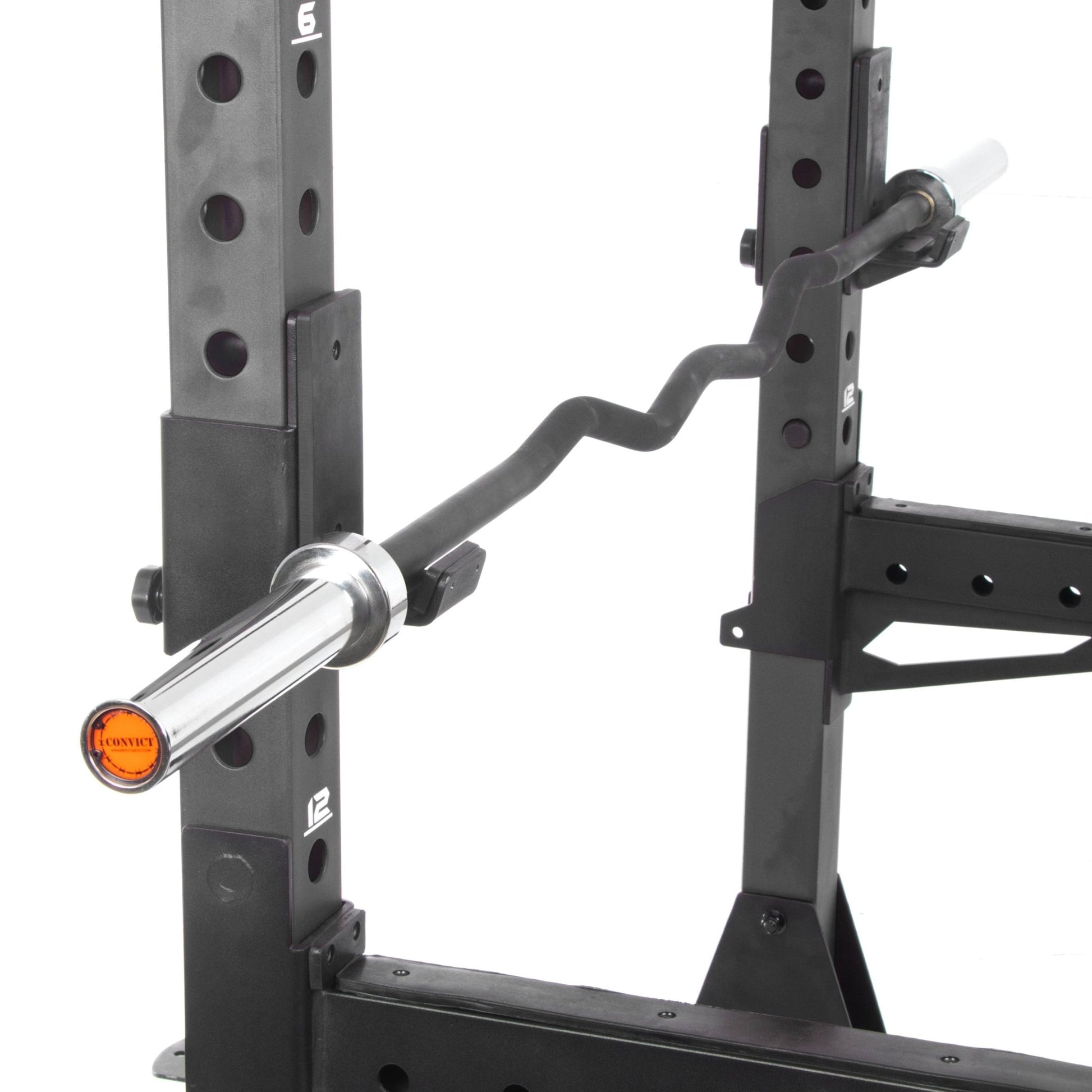 Convict 6ft Rackable Curl Bar - Grit Grind Strength