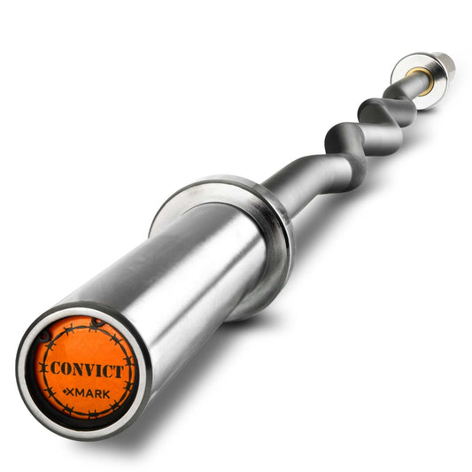 Convict 6ft Rackable Curl Bar - Grit Grind Strength