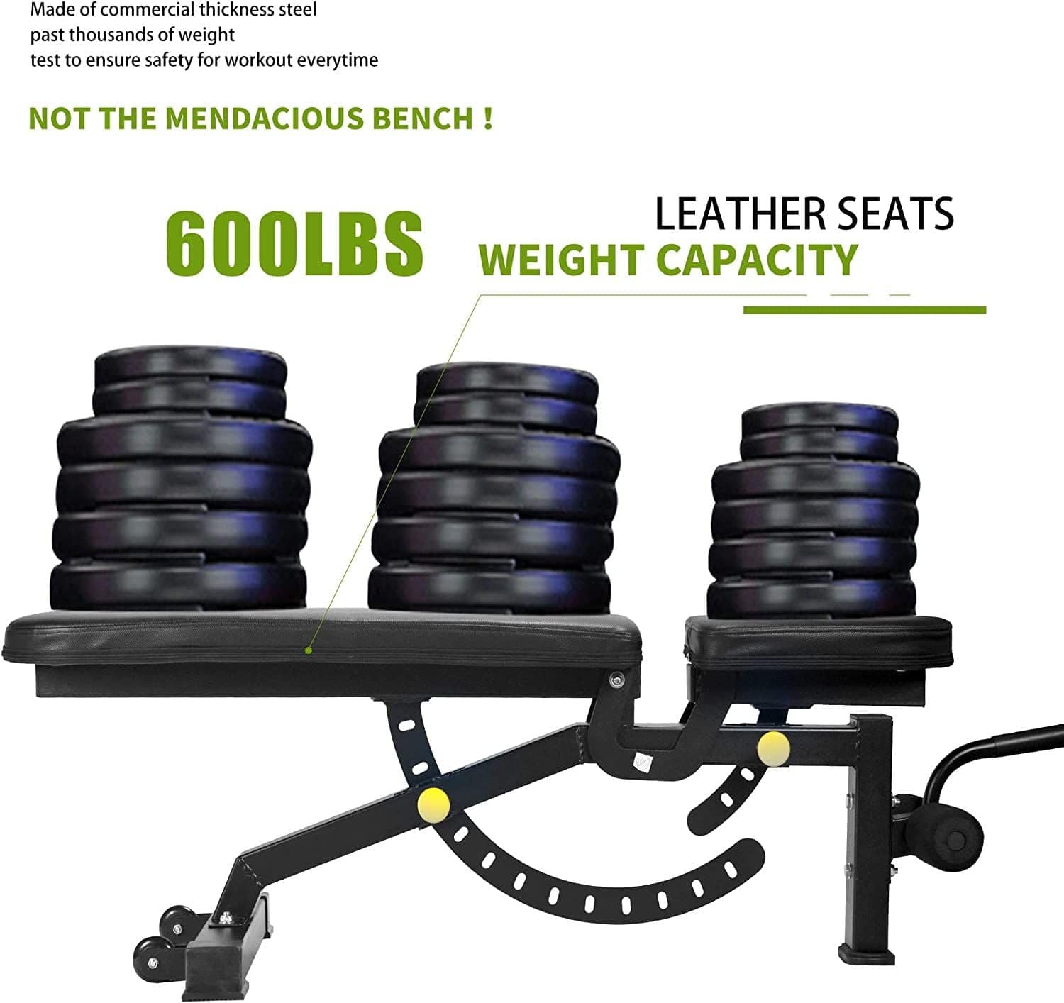 Core Sports & Fitness Power Cage | 1000 lb Heavy - Duty Home Gym Rack - Green - Grit Grind Strength