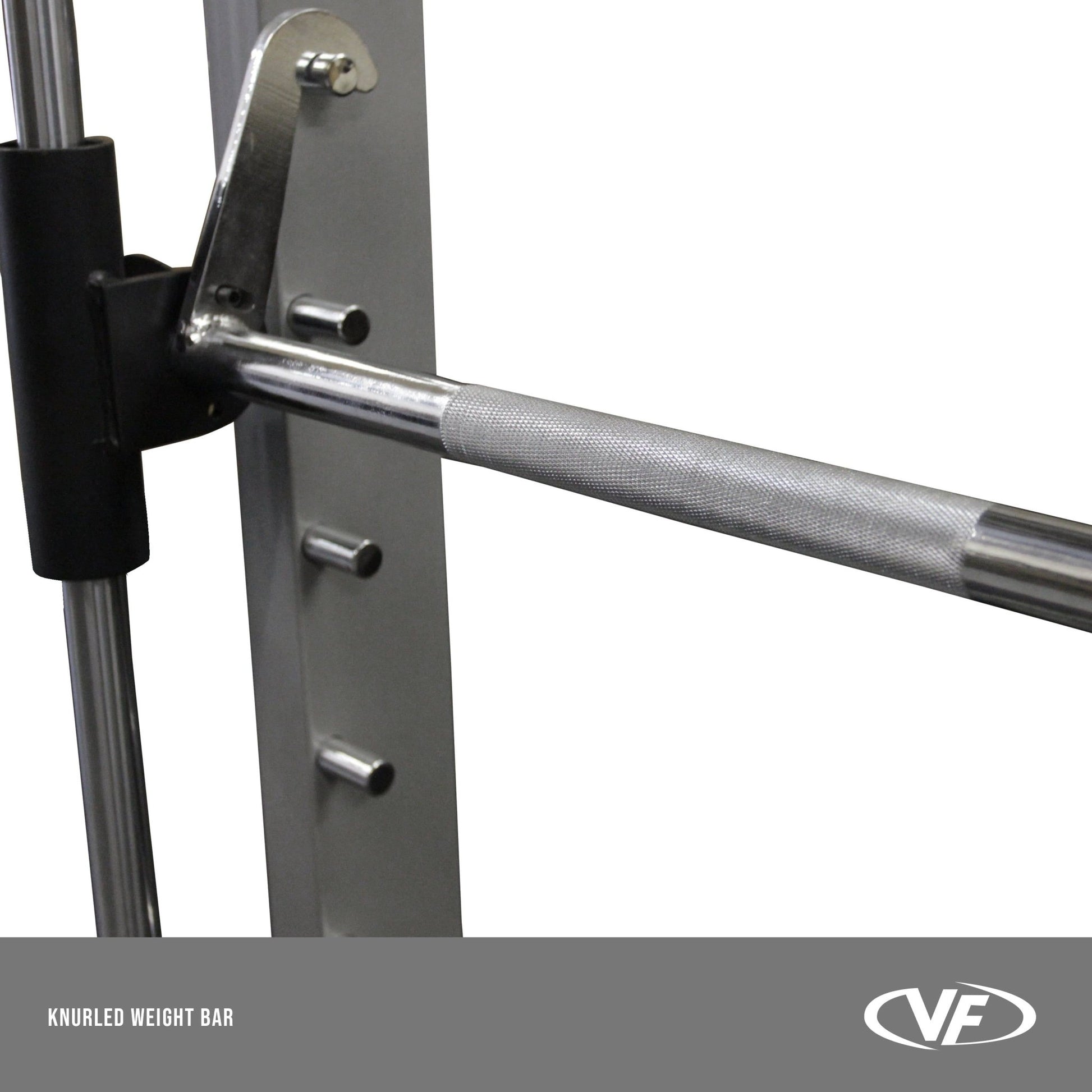 Counterbalanced Smith Machine with Plate Storage Pegs - Grit Grind Strength