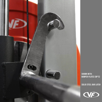 Counterbalanced Smith Machine with Plate Storage Pegs - Grit Grind Strength