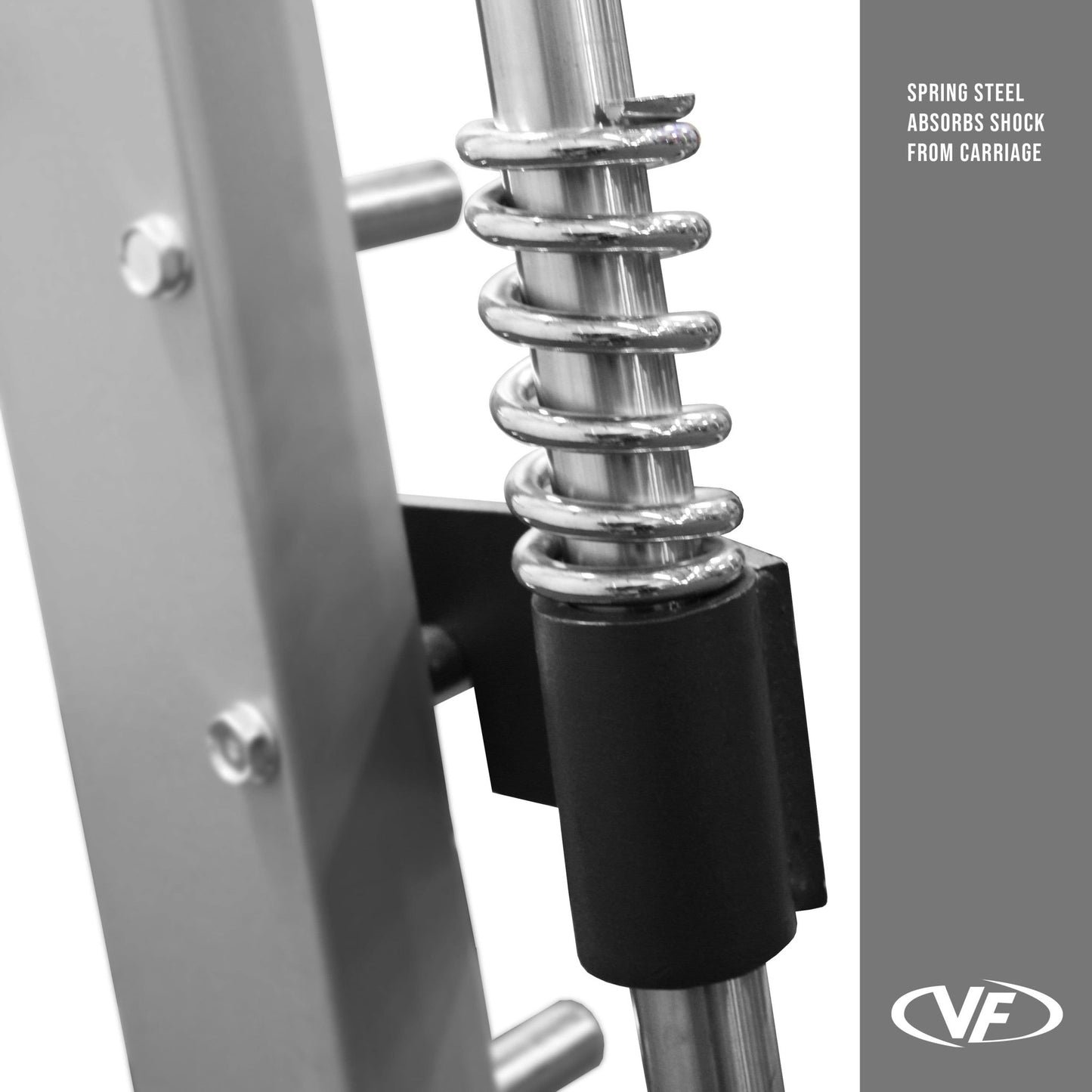 Counterbalanced Smith Machine with Plate Storage Pegs - Grit Grind Strength