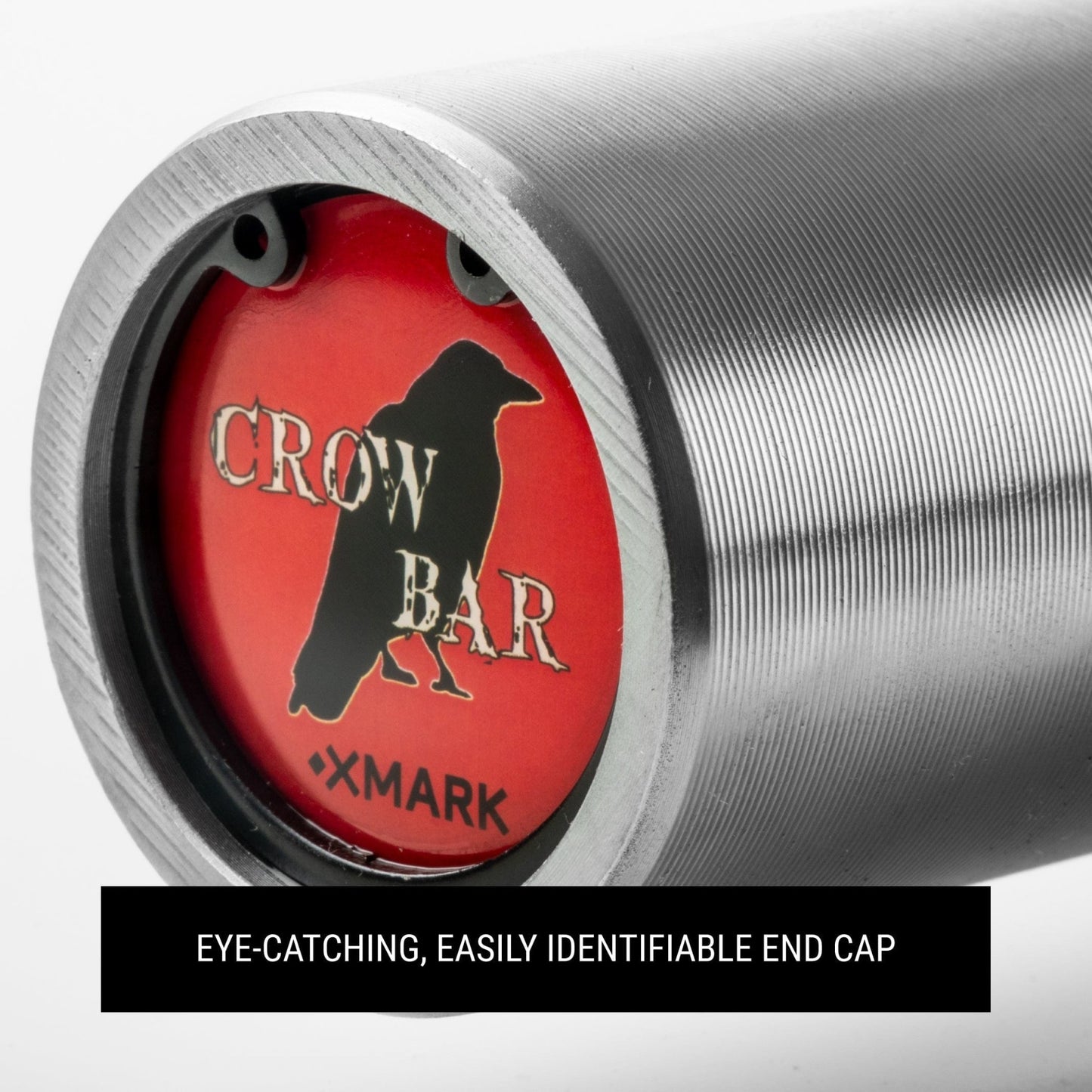 Crowbar EZ Curl Barbell, Fits Olympic Plates - Grit Grind Strength