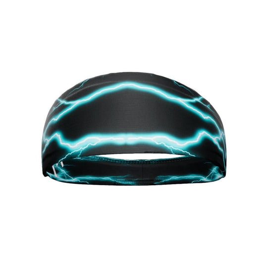 Cyan Lightning Headband - Grit Grind Strength