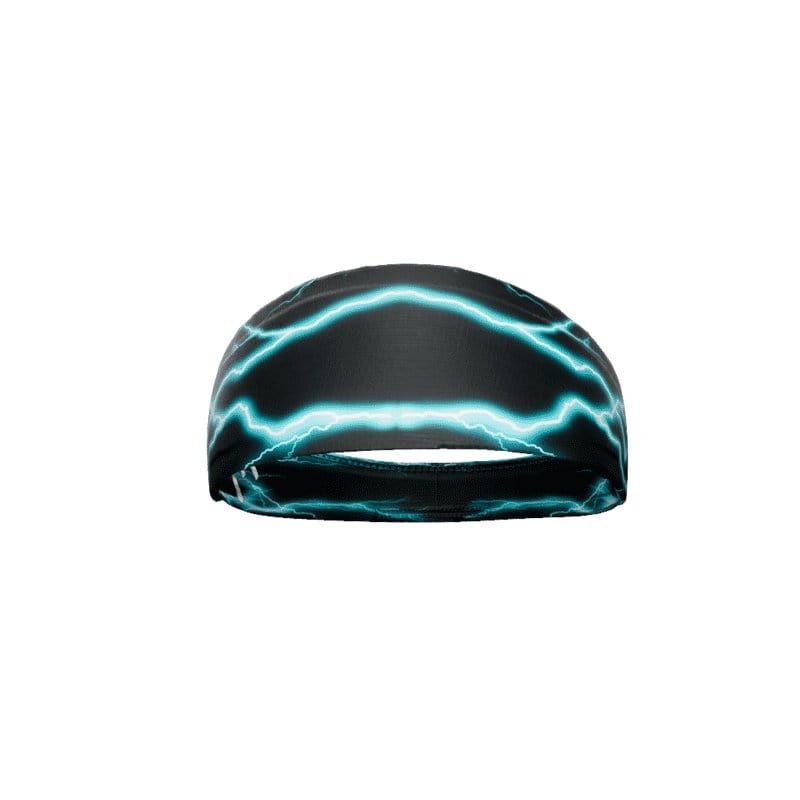 Cyan Lightning Headband - Grit Grind Strength