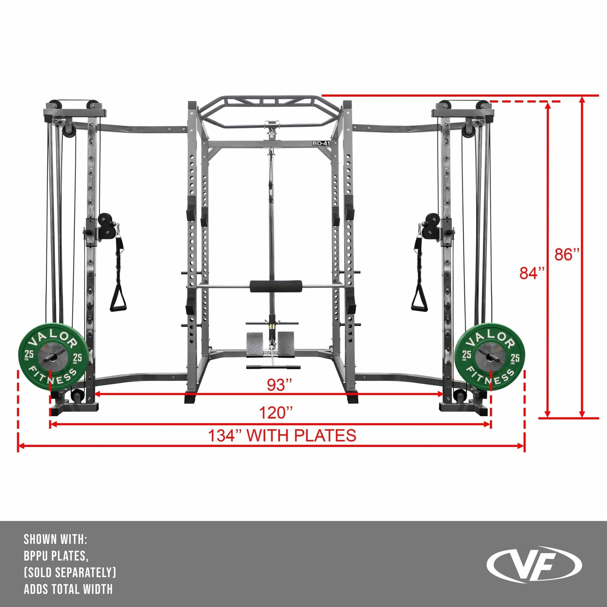 Deluxe 2.5x2.5 Power Rack w/ Multi Grip Pullup Bar - Grit Grind Strength
