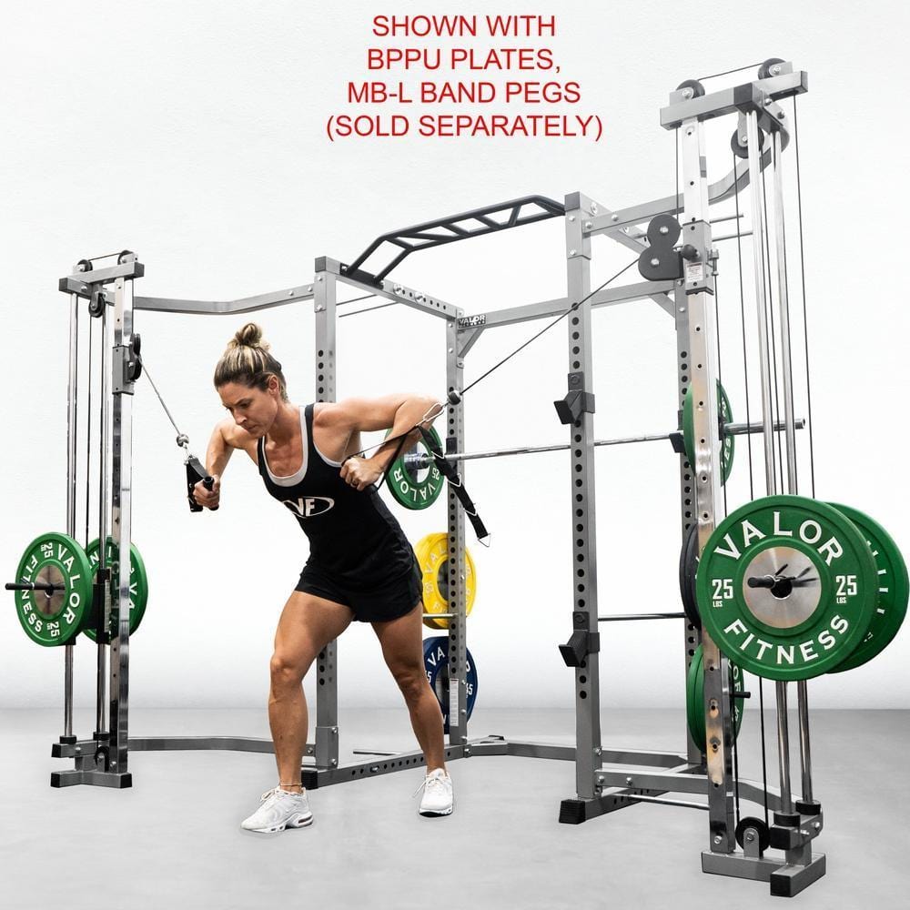 Deluxe 2.5x2.5 Power Rack w/ Multi Grip Pullup Bar - Grit Grind Strength