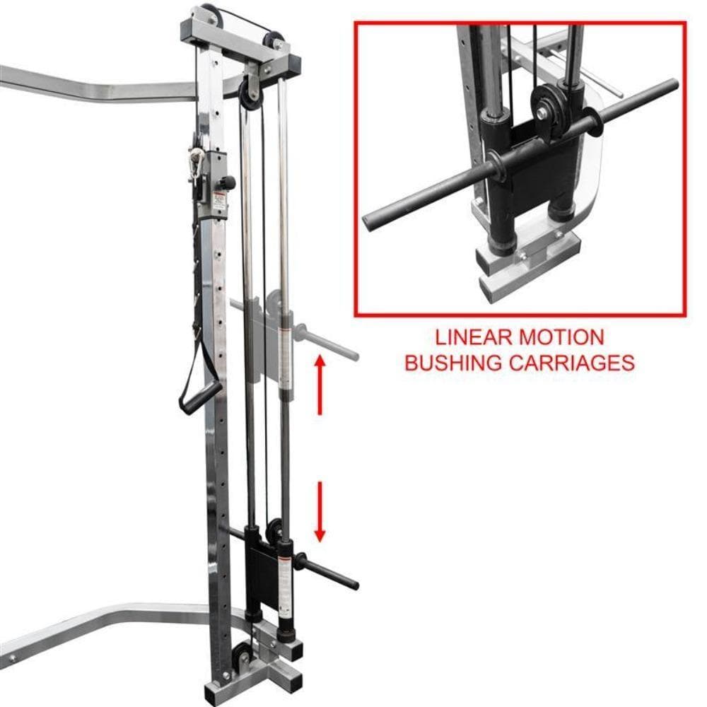 Deluxe 2.5x2.5 Power Rack w/ Multi Grip Pullup Bar - Grit Grind Strength