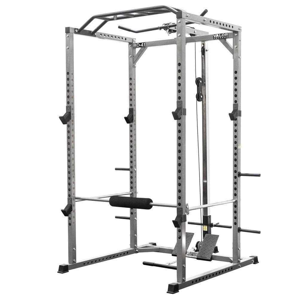 Deluxe 2.5x2.5 Power Rack w/ Multi Grip Pullup Bar - Grit Grind Strength