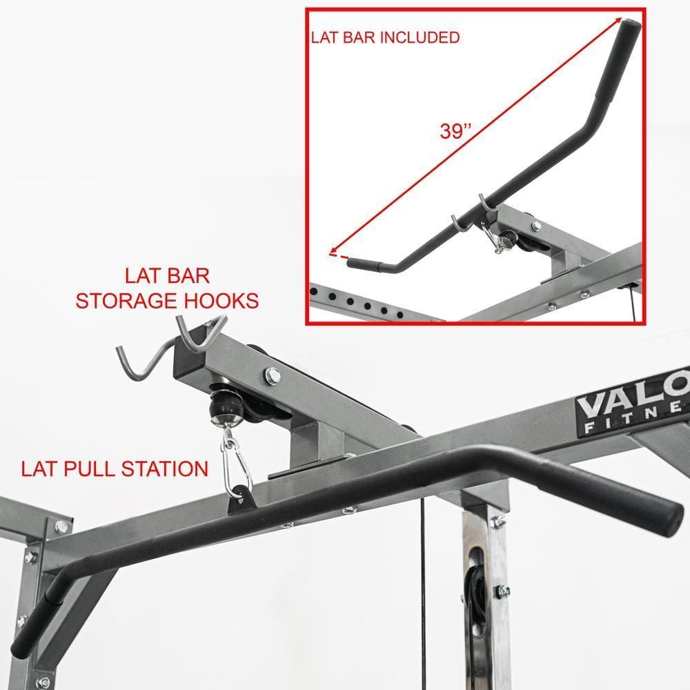 Deluxe 2.5x2.5 Power Rack w/ Multi Grip Pullup Bar - Grit Grind Strength