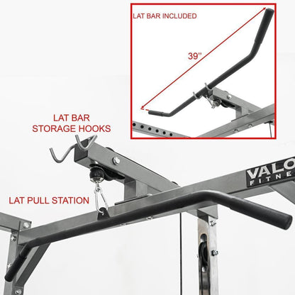 Deluxe 2.5x2.5 Power Rack w/ Multi Grip Pullup Bar - Grit Grind Strength