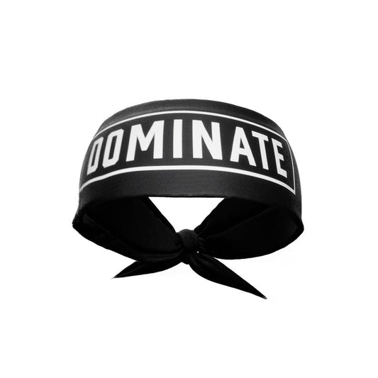DOMINATE Tie Headband - Grit Grind Strength