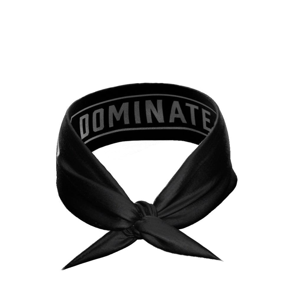 DOMINATE Tie Headband - Grit Grind Strength