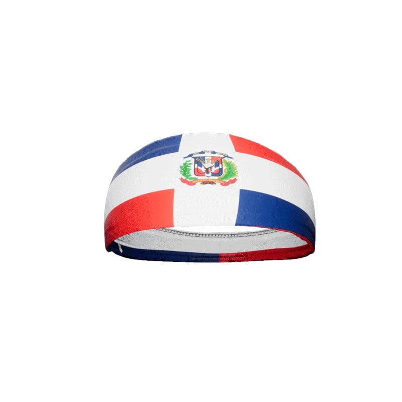 Dominican Republic Flag Headband - Grit Grind Strength
