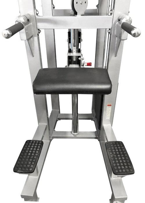 Dual Function Assisted Chin - Dip Combo - Muscle D Fitness - Adjustable - Plate Selectorized - Grit Grind Strength
