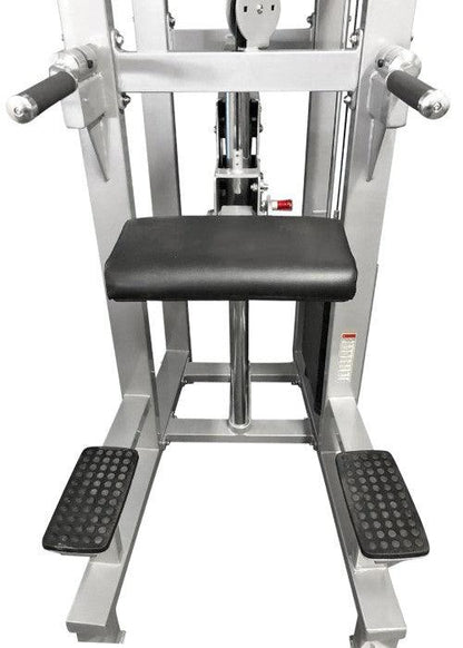 Dual Function Assisted Chin - Dip Combo - Muscle D Fitness - Adjustable - Plate Selectorized - Grit Grind Strength