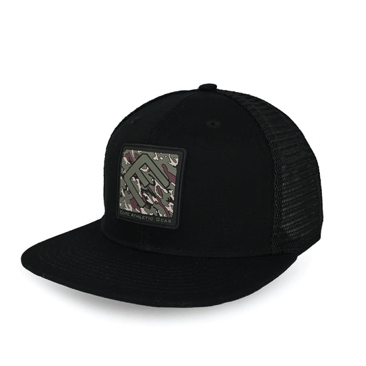Elite Camo Trucker Hat - Grit Grind Strength