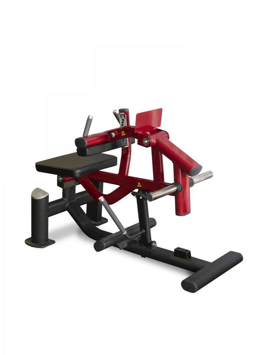Elite Leverage Seated Calf - Muscle D Fitness - Commercial Grade - Adjustable Seat - Plate Loaded - Grit Grind Strength