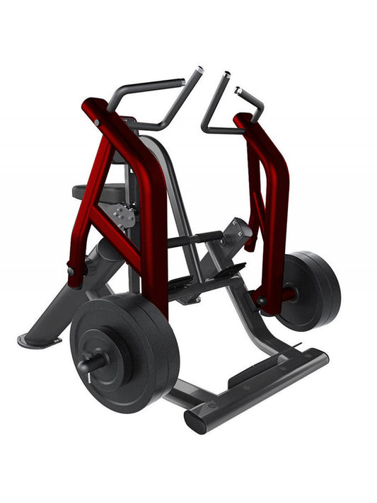 Elite Leverage Seated Row - Muscle D Fitness - Commercial - Adjustable Seat - Plate Loaded - Grit Grind Strength