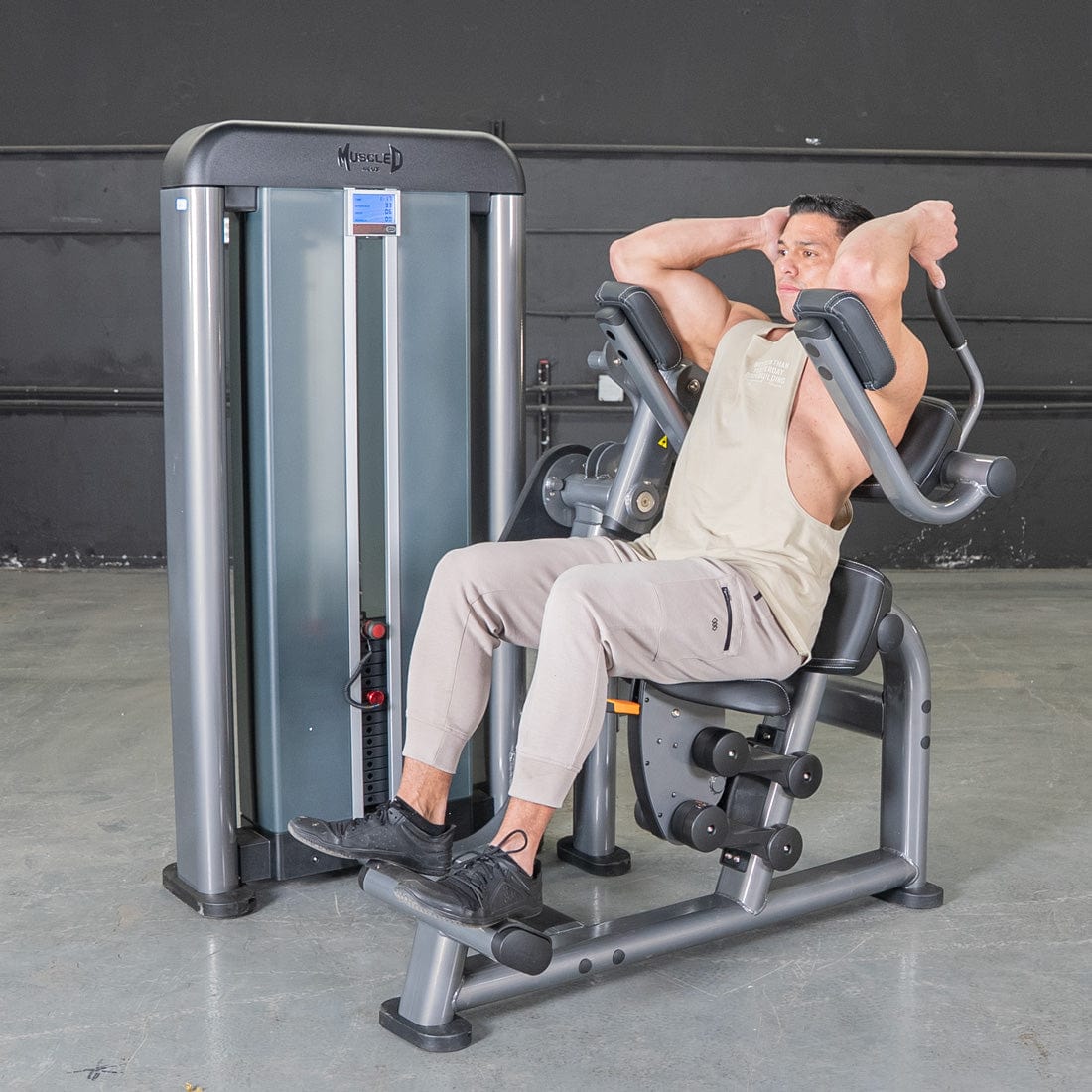 Elite Plus Ab Crunch Machine | Commercial Gym Equipment - Grit Grind Strength