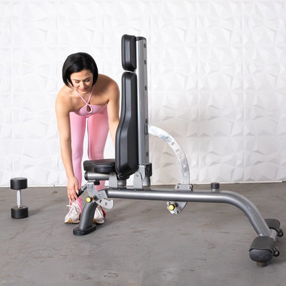 Elite Plus Adjustable Bench | 9 Angles | Muscle D Fitness - Grit Grind Strength