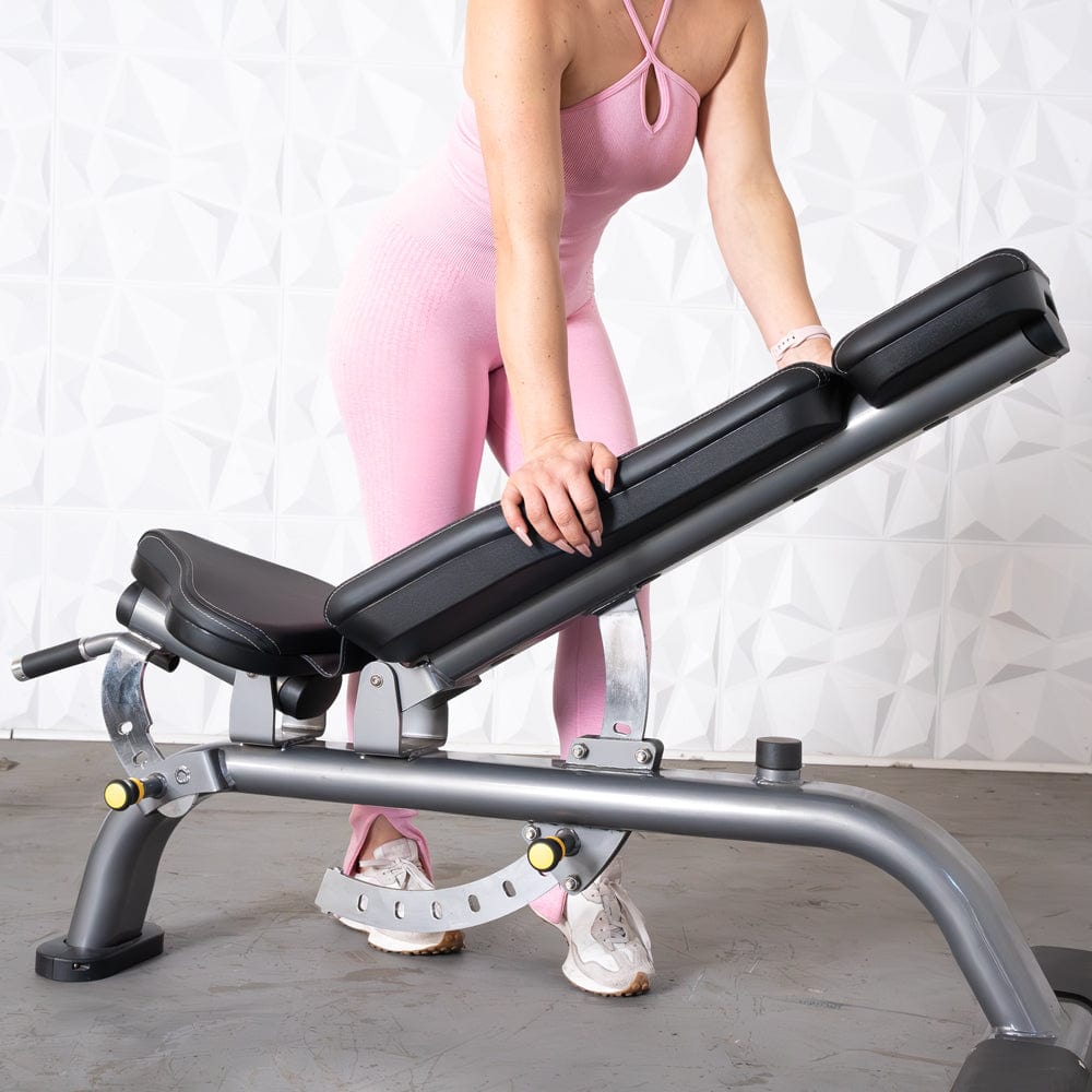 Elite Plus Adjustable Bench | 9 Angles | Muscle D Fitness - Grit Grind Strength