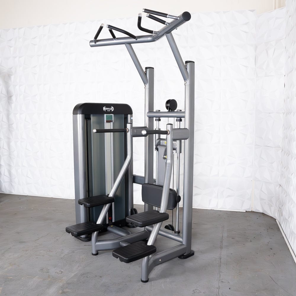 Elite Plus Assisted Chin Dip Machine | Muscle D Fitness - Grit Grind Strength