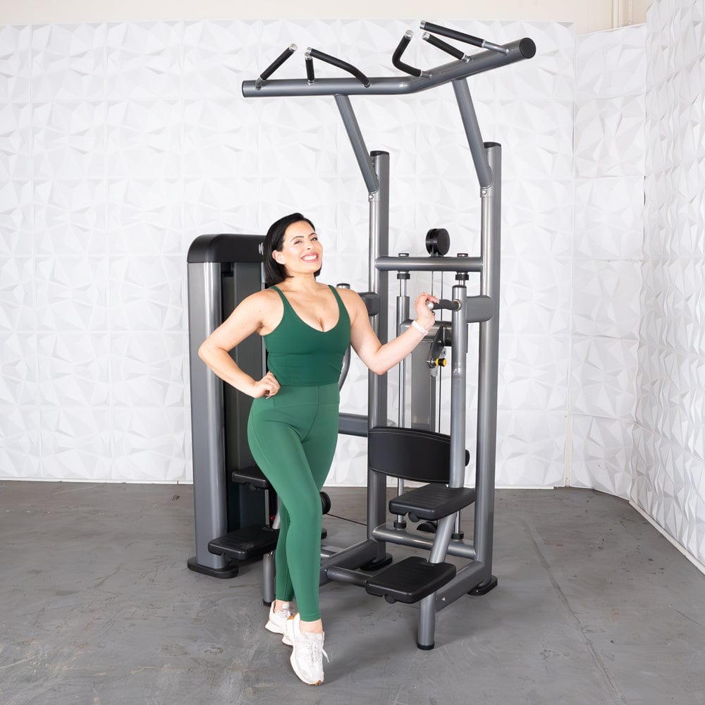 Elite Plus Assisted Chin Dip Machine | Muscle D Fitness - Grit Grind Strength