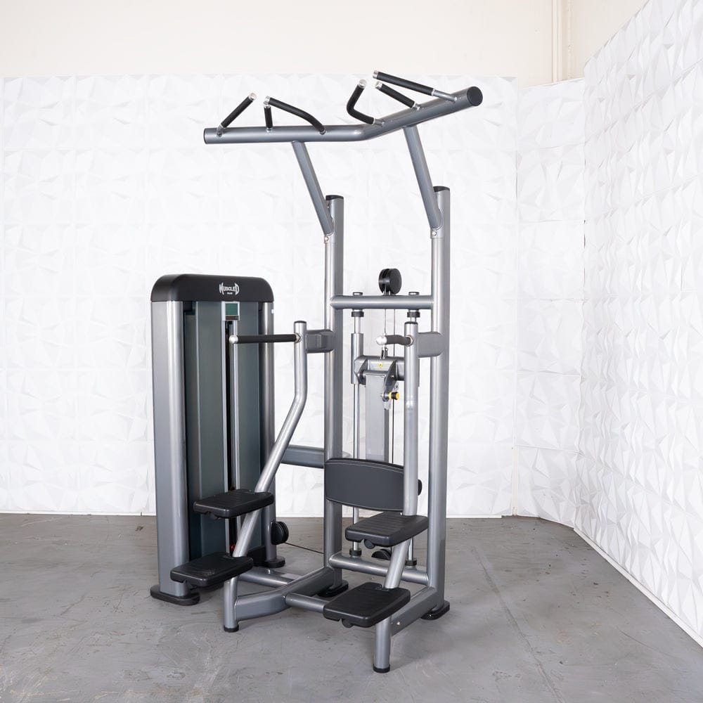 Elite Plus Assisted Chin Dip Machine | Muscle D Fitness - Grit Grind Strength