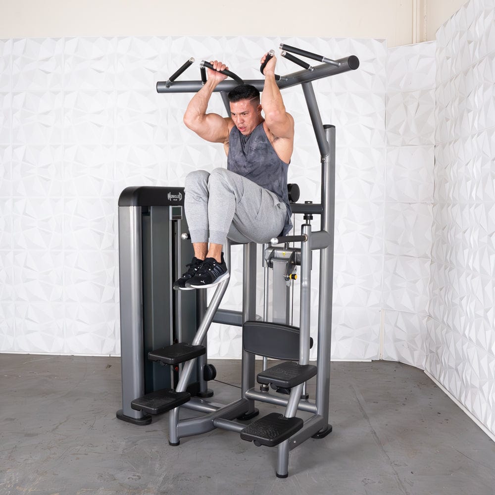 Elite Plus Assisted Chin Dip Machine | Muscle D Fitness - Grit Grind Strength