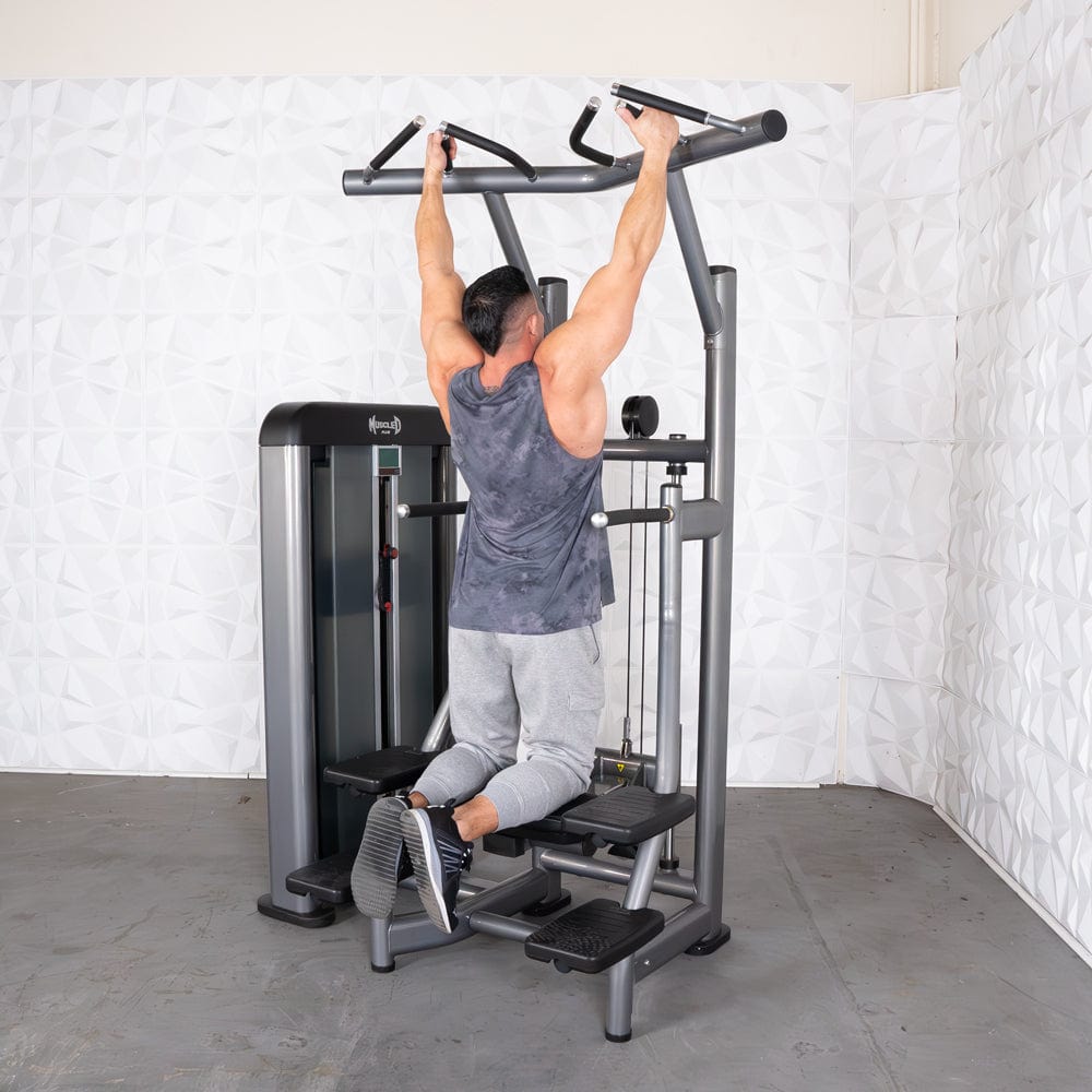 Elite Plus Assisted Chin Dip Machine | Muscle D Fitness - Grit Grind Strength
