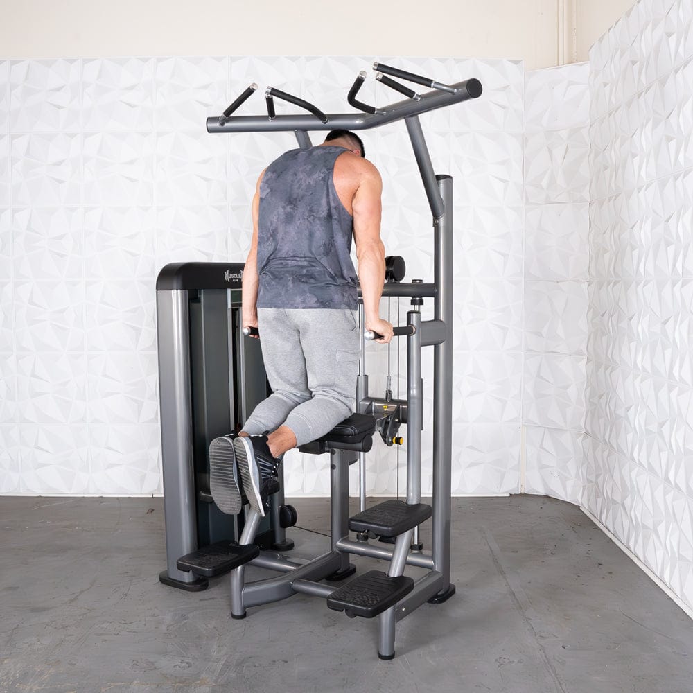 Elite Plus Assisted Chin Dip Machine | Muscle D Fitness - Grit Grind Strength