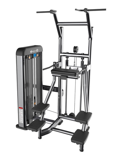 Elite Plus Assisted Chin Dip Machine | Muscle D Fitness - Grit Grind Strength