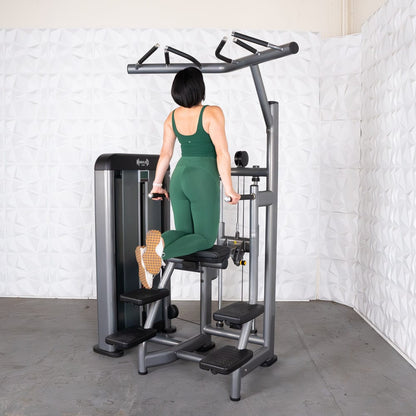 Elite Plus Assisted Chin Dip Machine | Muscle D Fitness - Grit Grind Strength
