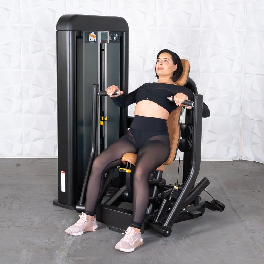 Elite Plus Chest Press - Commercial Iso - Lateral Selectorized Machine | Muscle D Fitness - Grit Grind Strength