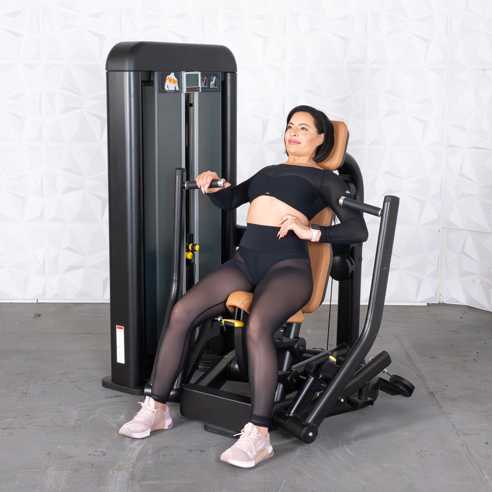 Elite Plus Chest Press - Commercial Iso - Lateral Selectorized Machine | Muscle D Fitness - Grit Grind Strength