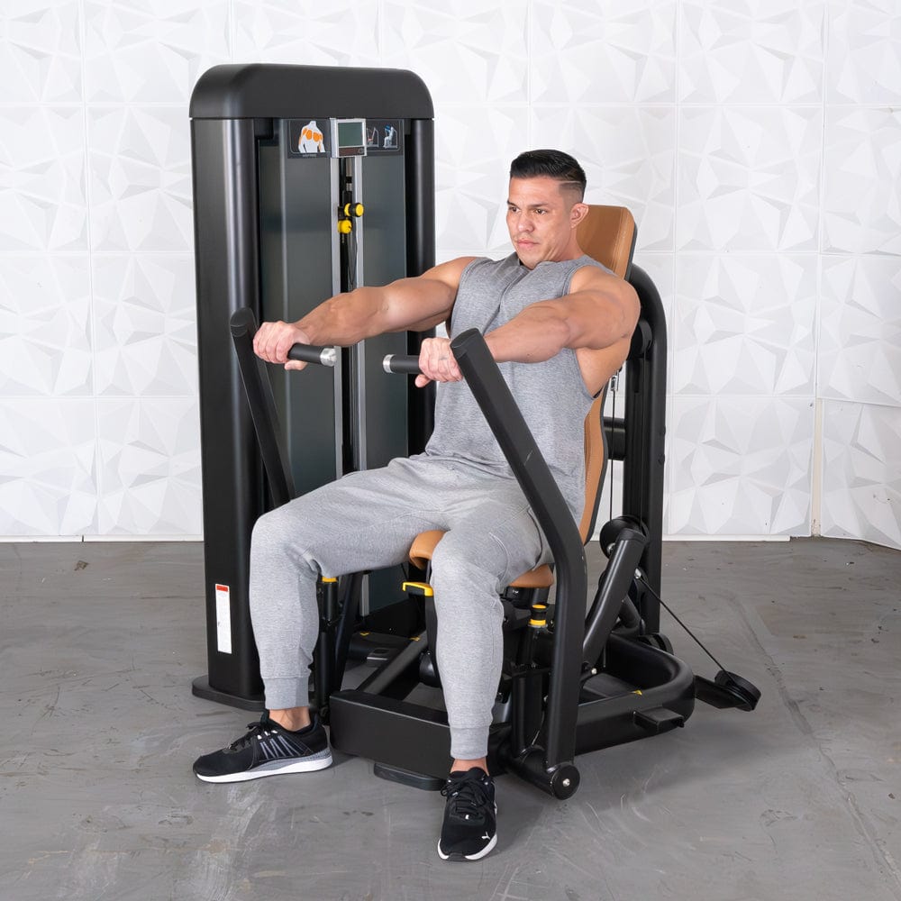 Elite Plus Chest Press - Commercial Iso - Lateral Selectorized Machine | Muscle D Fitness - Grit Grind Strength