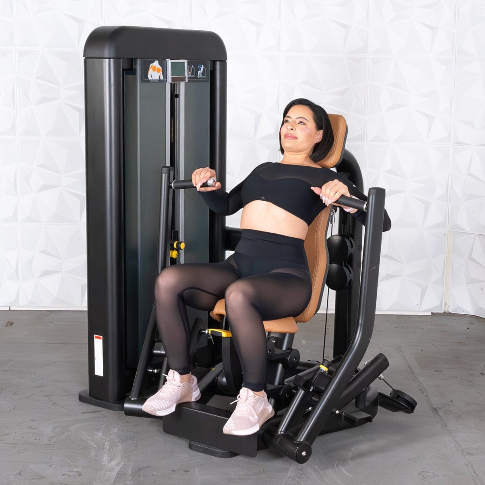 Elite Plus Chest Press - Commercial Iso - Lateral Selectorized Machine | Muscle D Fitness - Grit Grind Strength