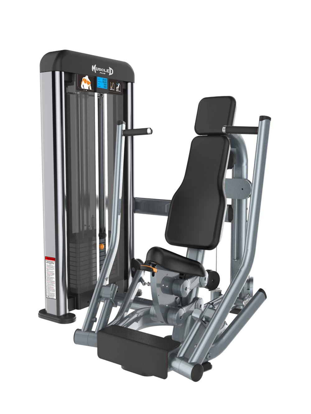 Elite Plus Chest Press - Commercial Iso - Lateral Selectorized Machine | Muscle D Fitness - Grit Grind Strength