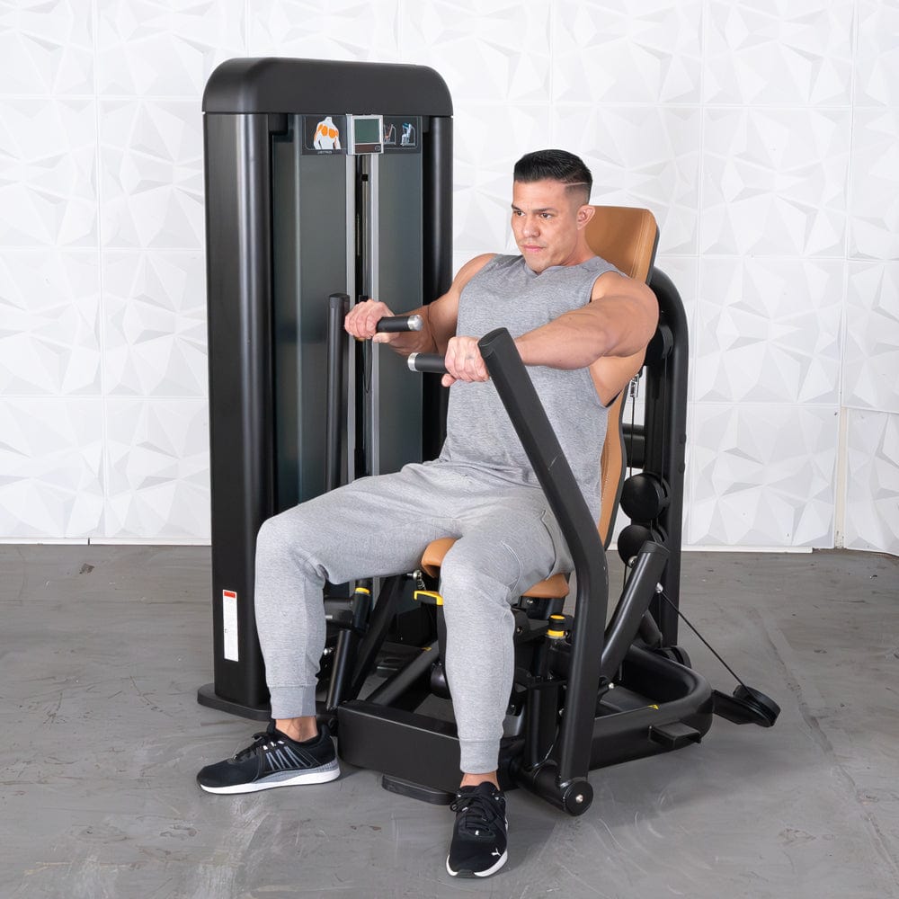 Elite Plus Chest Press - Commercial Iso - Lateral Selectorized Machine | Muscle D Fitness - Grit Grind Strength